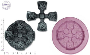 Celtic Cross Silicone Mold
