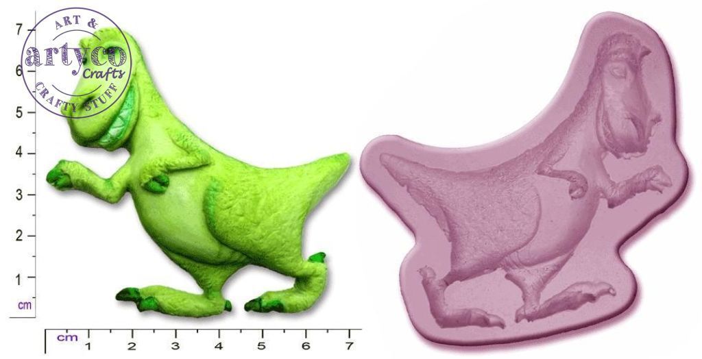 Dinosaur Tyrannosaurus Rex Small Silicone Mold