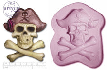 Pirate Jolly Roger Large Silicone Mold