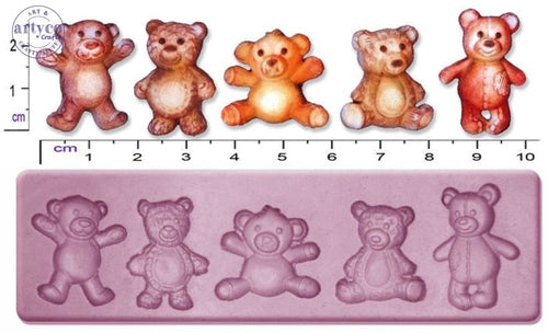 Teddy Bears Small Silicone Mold