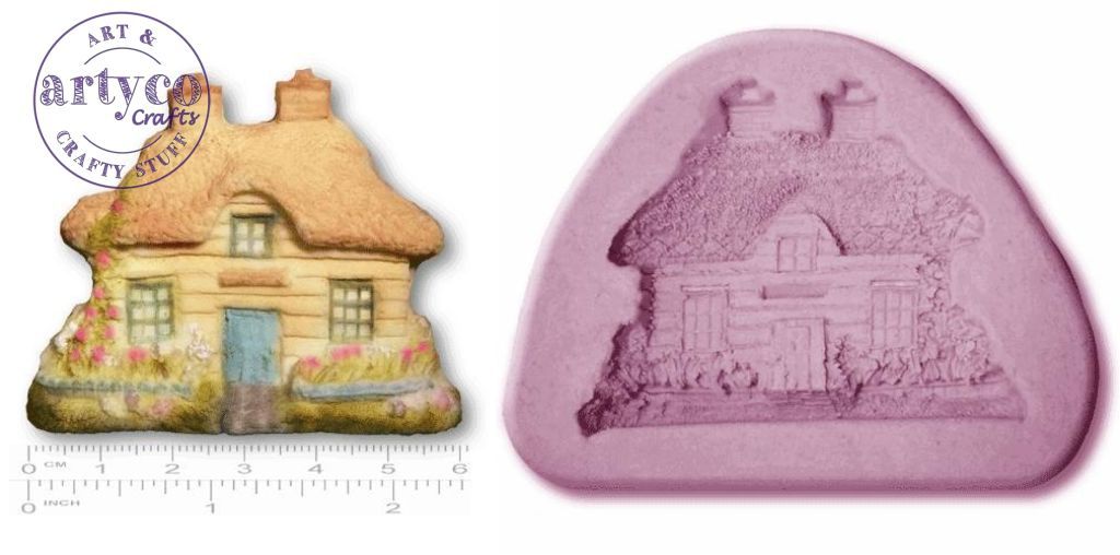 Thatched Cottage Silicone Mold