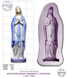 Virgin Mary Silicone Mold